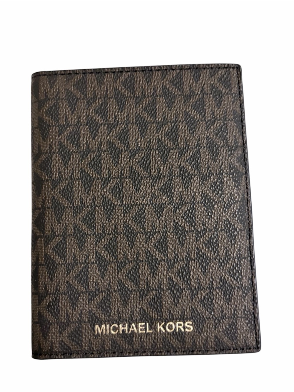 Michael Kors Signature Logo Passport Case